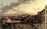 View of Warsaw from the Royal Palace by Bernardo Bellotto